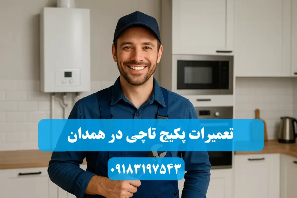 شماره تلفن نمایندگی تعمیرات پکیج تاچی در همدان